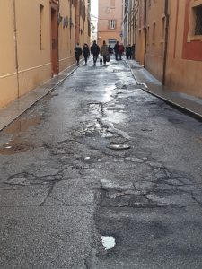 Primo sopralluogo lavori centro storico Modena